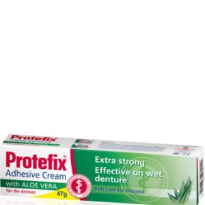 Protefix Adhesive Aloe Cream – Gentle Strong Hold Denture Fixative