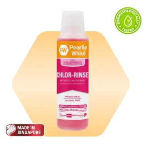 Pearlie White Chlor Rinse 250ml – Antibacterial Protection, Gum Care & Oral Hygiene Support