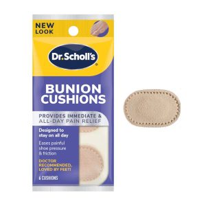 Dr Scholl’s Felt Bunion Cushions 6CT – Pressure Relief & Comfortable Foot Protection