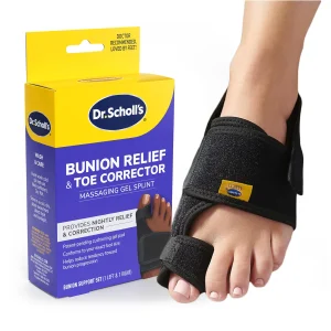 Dr Scholl’s Bunion Relief & Toe Corrector – Cushioning Support & Toe Alignment Comfort