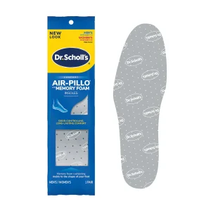 Dr Scholl’s Air-Pillo with Memory Foam Insoles – Lightweight Cushioning for Everyday Comfort